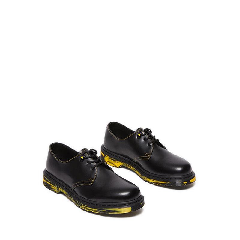 1461 รองเท้า Unisex - สี Black Smooth