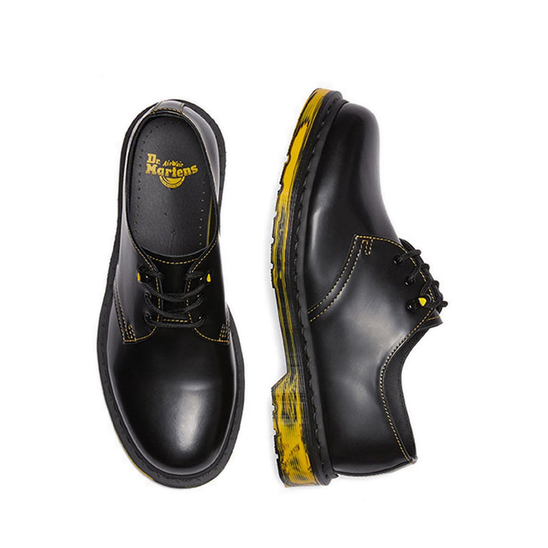 1461 รองเท้า Unisex - สี Black Smooth