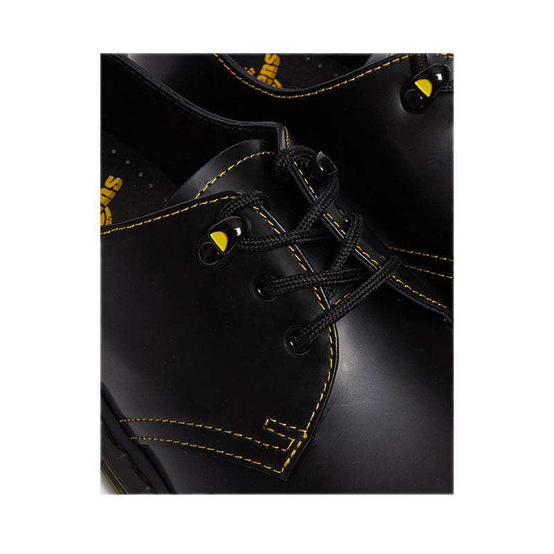 1461 รองเท้า Unisex - สี Black Smooth