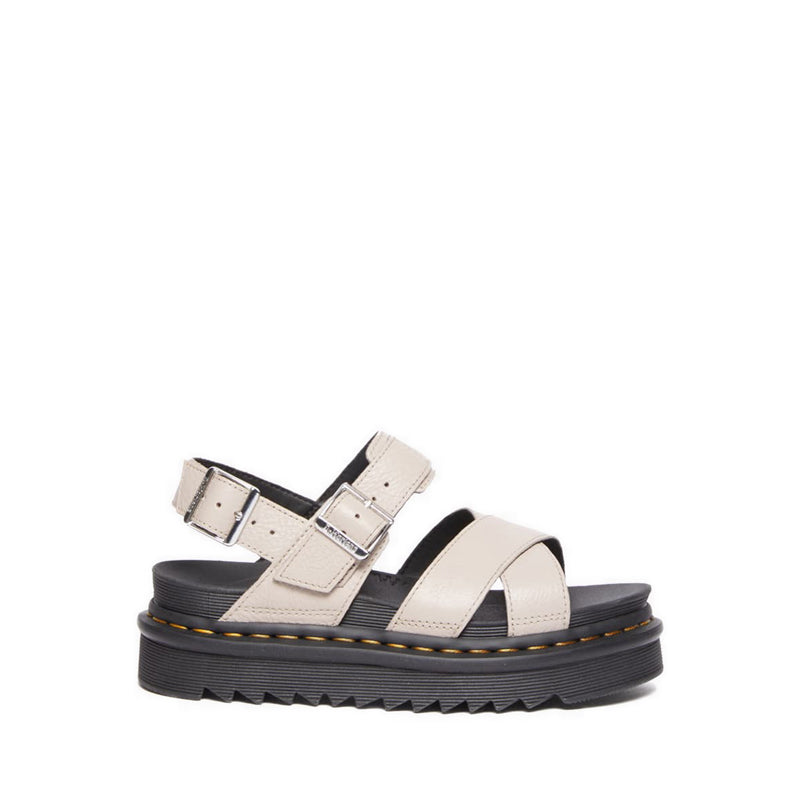 Voss II Vintage Pisa Sandals รองเท้าแตะรัดส้นผู้หญิง - สี Taupe