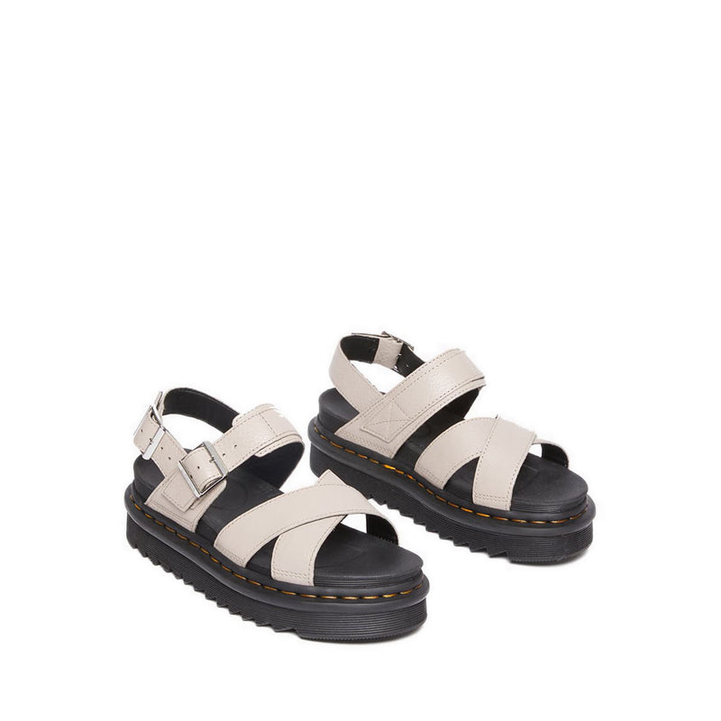 Voss II Vintage Pisa Sandals รองเท้าแตะรัดส้นผู้หญิง - สี Taupe