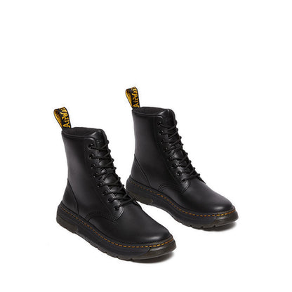 Crewson รองเท้าบูท Unisex - สี Black Classic Pull Up