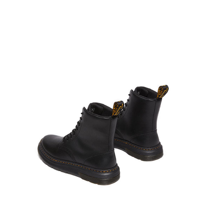 Crewson รองเท้าบูท Unisex - สี Black Classic Pull Up
