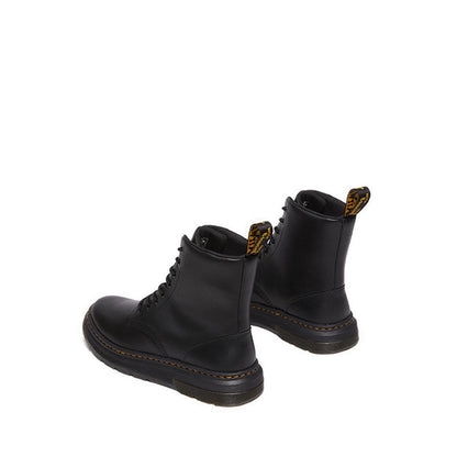 Crewson รองเท้าบูท Unisex - สี Black Classic Pull Up