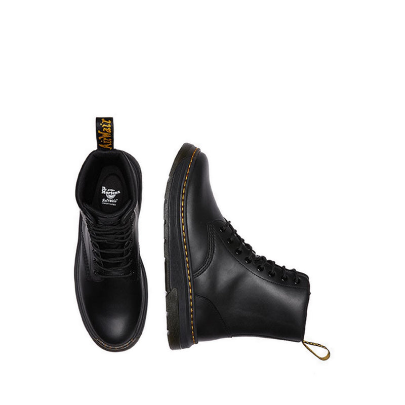 Crewson รองเท้าบูท Unisex - สี Black Classic Pull Up