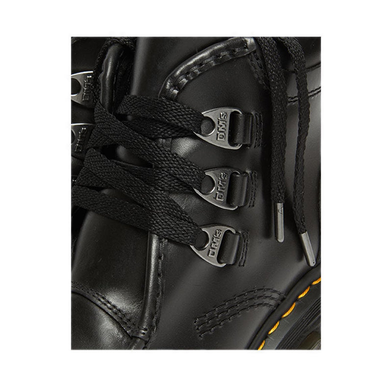 Corran 3 Eye Atlas Leather รองเท้าบู๊ทส้นสูง - สีดำ