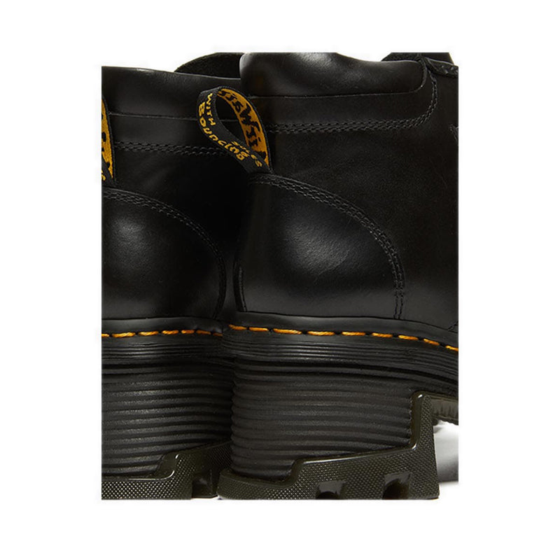 Corran 3 Eye Atlas Leather รองเท้าบู๊ทส้นสูง - สีดำ