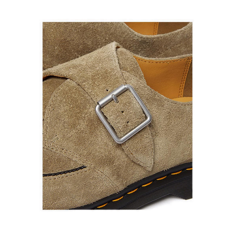 Ramsey Suede Kiltie รองเท้าผ้าใบ Buckle Creepers - สี Tan