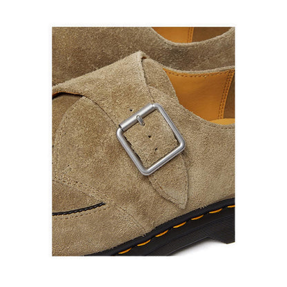 Ramsey Suede Kiltie รองเท้าผ้าใบ Buckle Creepers - สี Tan