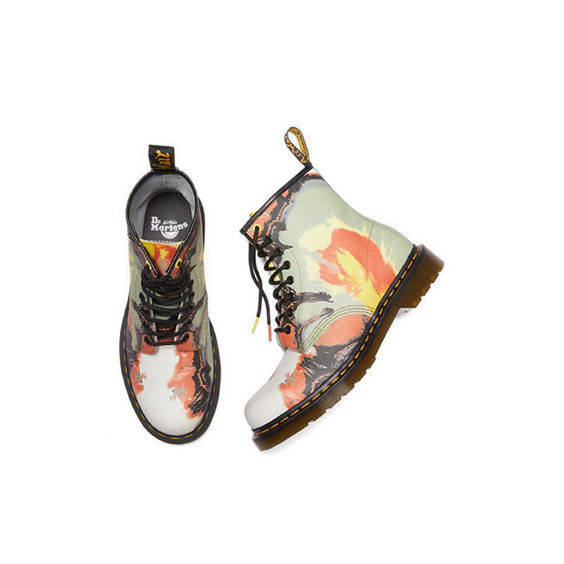 รองเท้าบูท Unisex 1460 Tate Flare - สี Multi