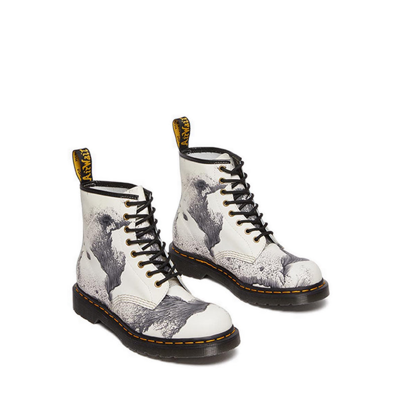 รองเท้าบูท Unisex 1460 Tate Decal - สี Multi