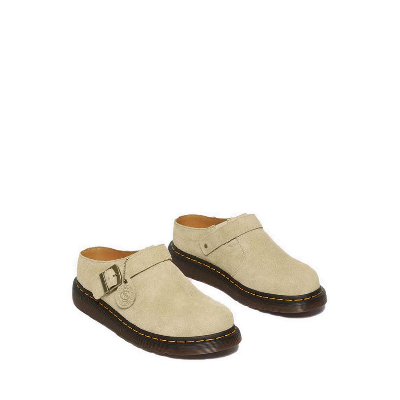 รุ่น Isham รองเท้าเปิดส้นหนัง Desert Oasis Suede - สี Beige