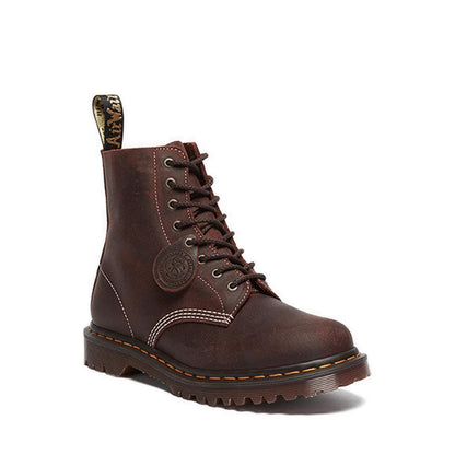 รองเท้าบูทหนัง Wax Commander 1460 Made in England - สีน้ำตาล