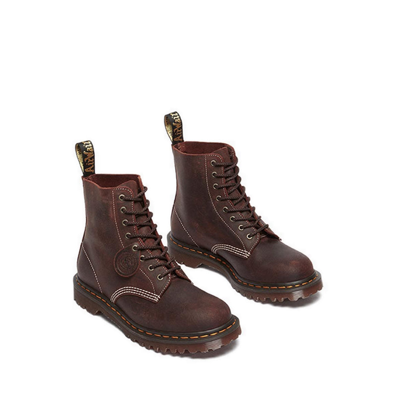 รองเท้าบูทหนัง Wax Commander 1460 Made in England - สีน้ำตาล