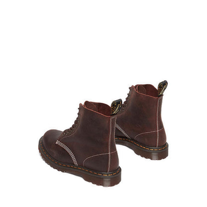 รองเท้าบูทหนัง Wax Commander 1460 Made in England - สีน้ำตาล