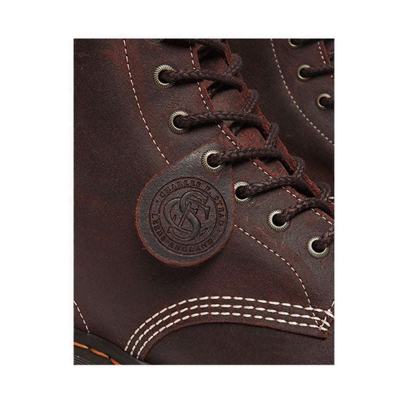 รองเท้าบูทหนัง Wax Commander 1460 Made in England - สีน้ำตาล