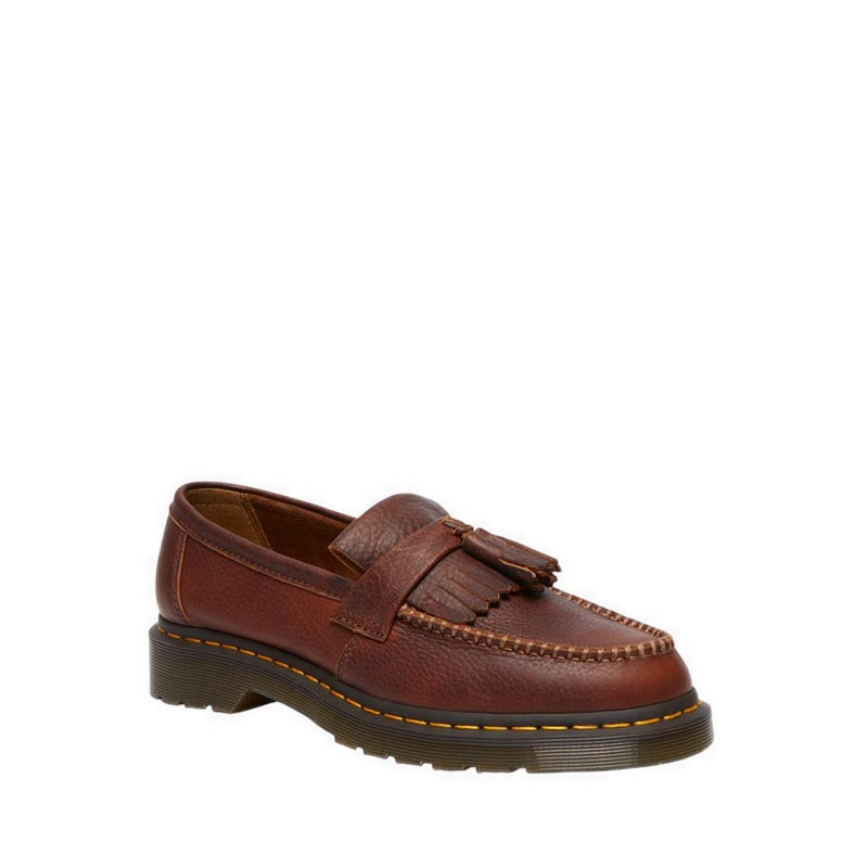 รุ่น Adrian YS รองเท้าโลฟเฟอร์ติดพู่ Tassel Unisex สี Light Brown