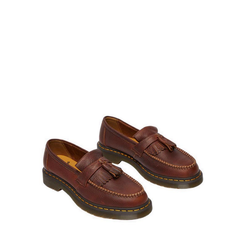 รุ่น Adrian YS รองเท้าโลฟเฟอร์ติดพู่ Tassel Unisex สี Light Brown