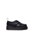 Ramsey รองเท้าหนังแพลตฟอร์มส้นตึกทรง Monk Strap - สีดำ
