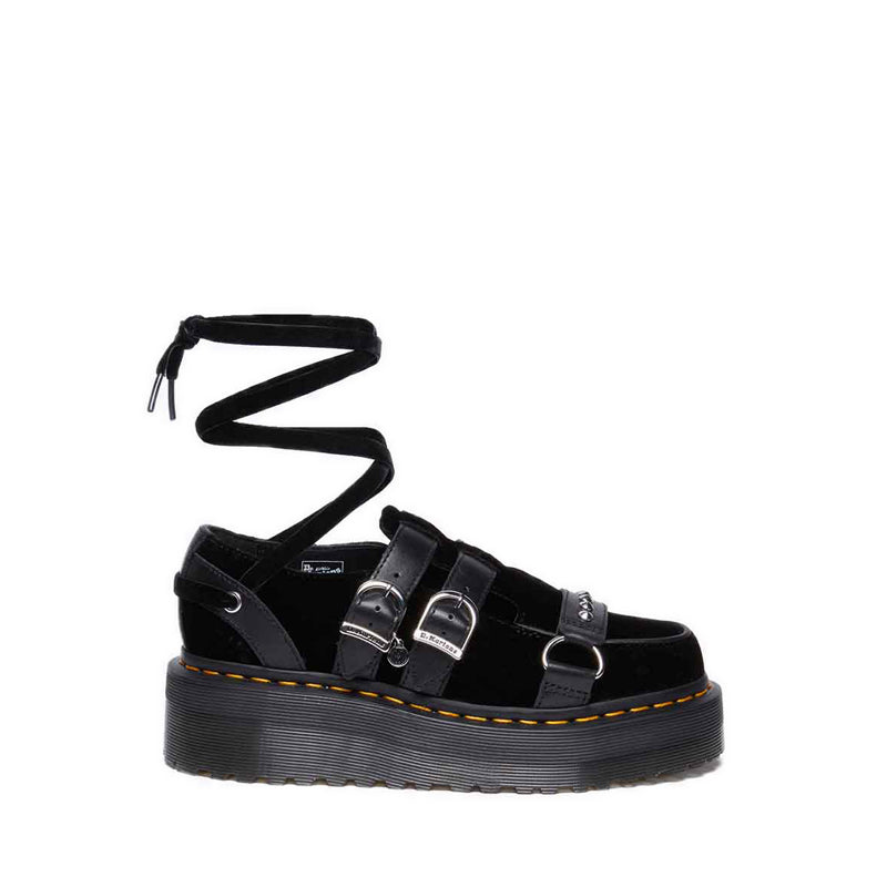 รองเท้า Creeper ส้นแพลตฟอร์ม Ramsey Wednesday - สีดำ