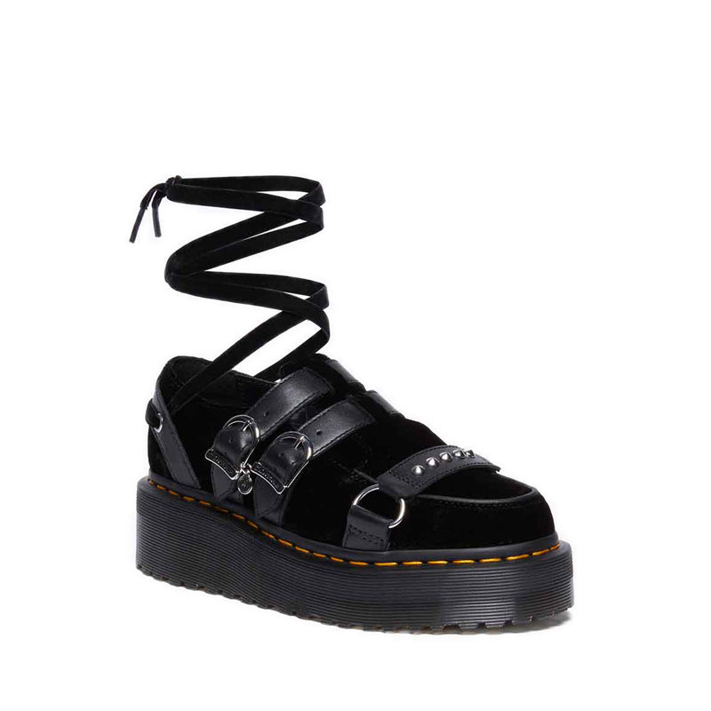 รองเท้า Creeper ส้นแพลตฟอร์ม Ramsey Wednesday - สีดำ