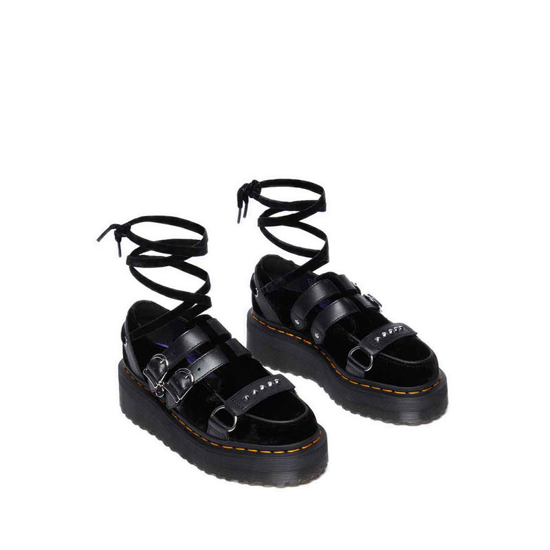 รองเท้า Creeper ส้นแพลตฟอร์ม Ramsey Wednesday - สีดำ