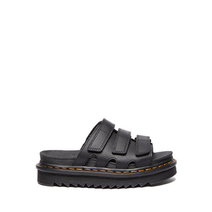 รุ่น Raine Slide Athena รองเท้าแตะหนัง WOMENS สีดำ