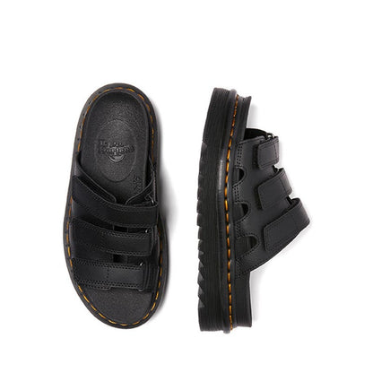 รุ่น Raine Slide Athena รองเท้าแตะหนัง WOMENS สีดำ