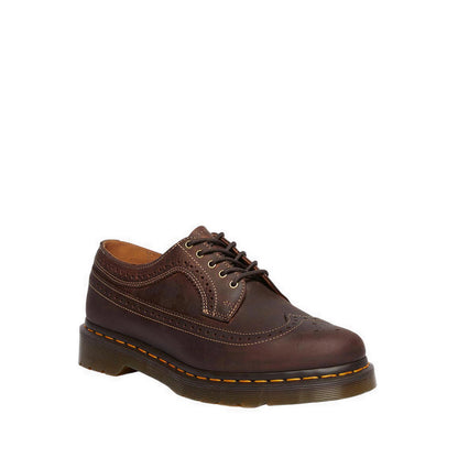 รุ่น 3989 Ys Full Brogue รองเท้าฉลุลาย หนัง Crazy Horse - สี Dark Brown