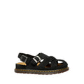  Archive Fisherman Suede Sandals UNISEX Black