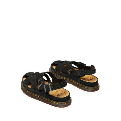  Archive Fisherman Suede Sandals UNISEX Black