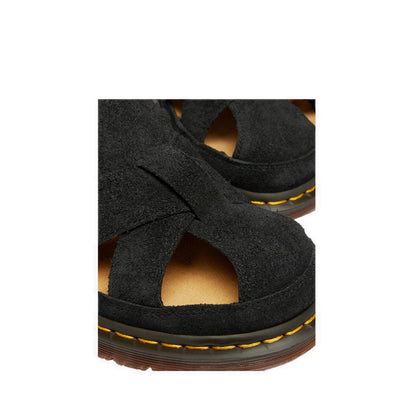  Archive Fisherman Suede Sandals UNISEX Black