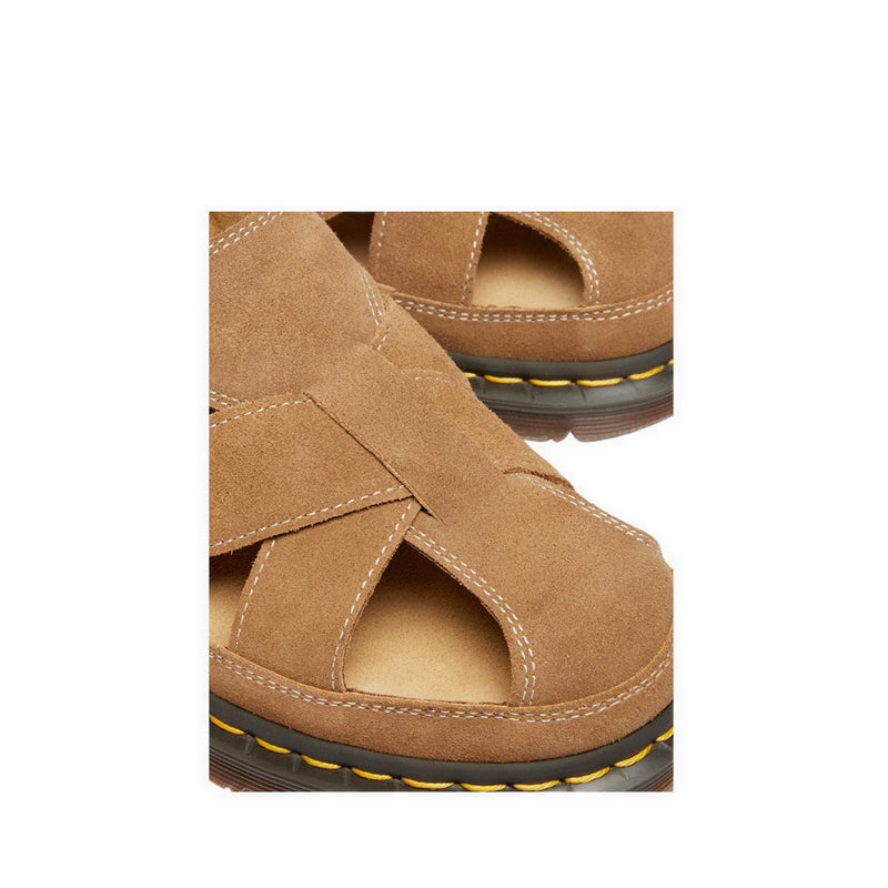 รุ่น Archive Fisherman รองเท้าแตะหนังกลับ Unisex สี Tan