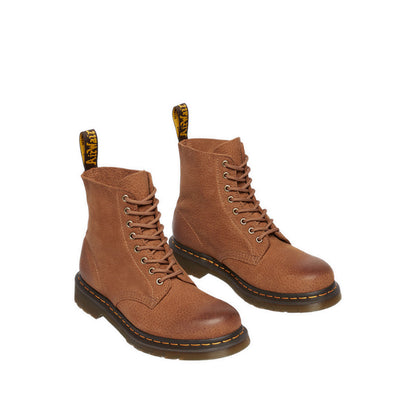  1460 Pascal Tumbled Nubuck Lace Up Boots UNISEX Brown
