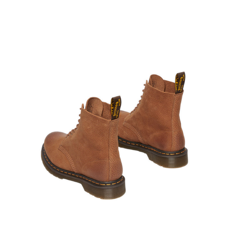  1460 Pascal Tumbled Nubuck Lace Up Boots UNISEX Brown