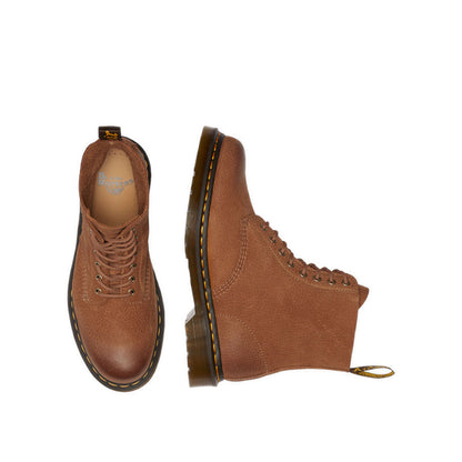  1460 Pascal Tumbled Nubuck Lace Up Boots UNISEX Brown