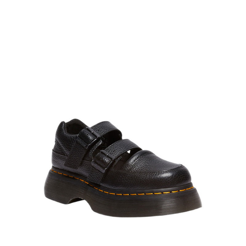  Buzz milled nappa leather Mary Jane shoes WOMENS Black