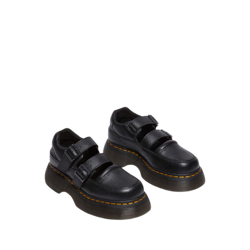  Buzz milled nappa leather Mary Jane shoes WOMENS Black