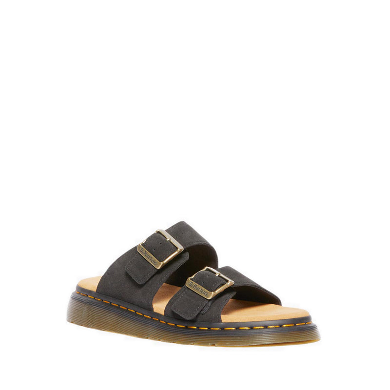  Josef Suede Slide Sandals UNISEX Black