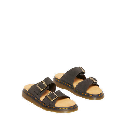 Josef Suede Slide Sandals UNISEX Black