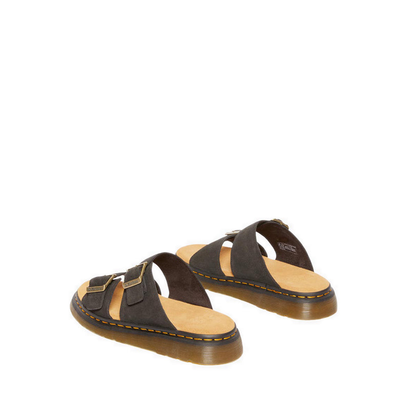  Josef Suede Slide Sandals UNISEX Black