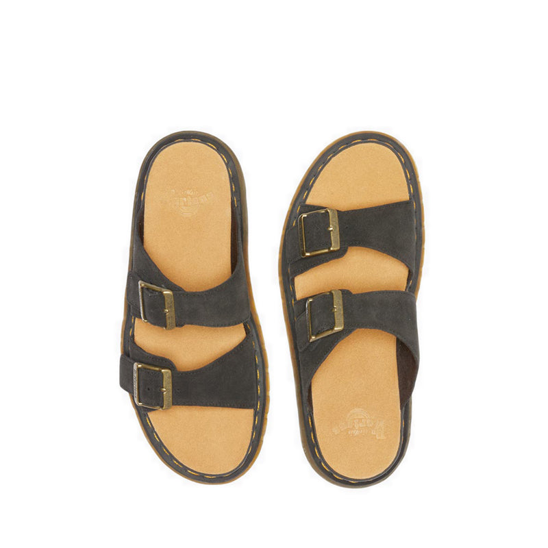  Josef Suede Slide Sandals UNISEX Black