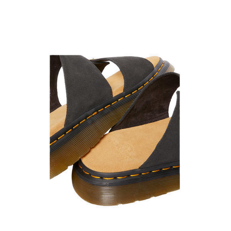  Josef Suede Slide Sandals UNISEX Black