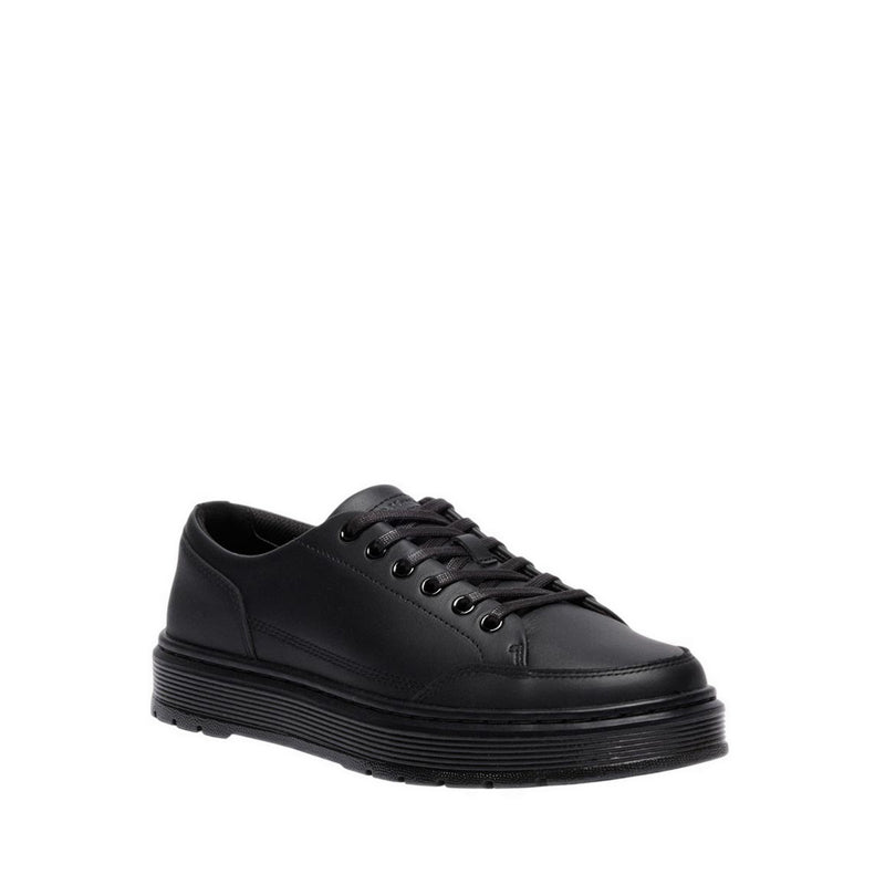รุ่น Brookline รูร้อยเชือก 6 แถว หนัง Classic Nappa สีดำ