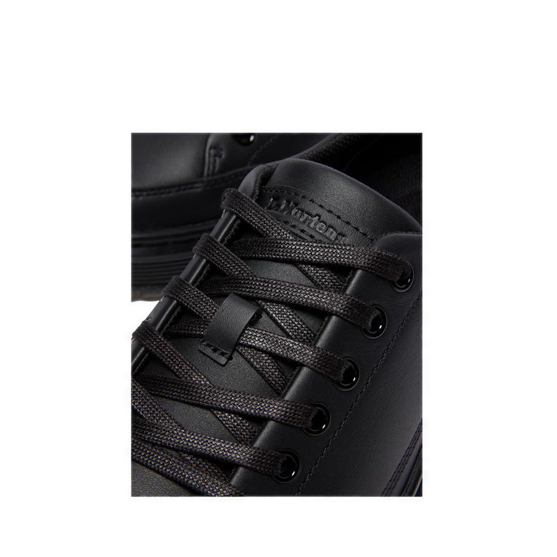 รุ่น Brookline รูร้อยเชือก 6 แถว หนัง Classic Nappa สีดำ