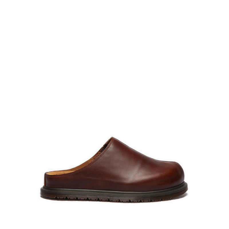 รุ่น San รองเท้าหนัง Mule Unisex สีเหลือง