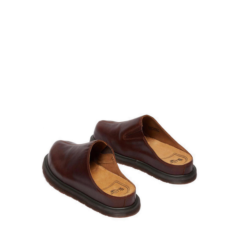รุ่น San รองเท้าหนัง Mule Unisex สีเหลือง