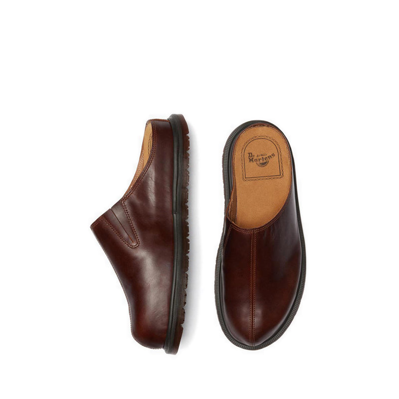 รุ่น San รองเท้าหนัง Mule Unisex สีเหลือง