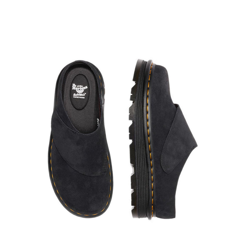  Zebzag Anywair Suede Mules UNISEX Black