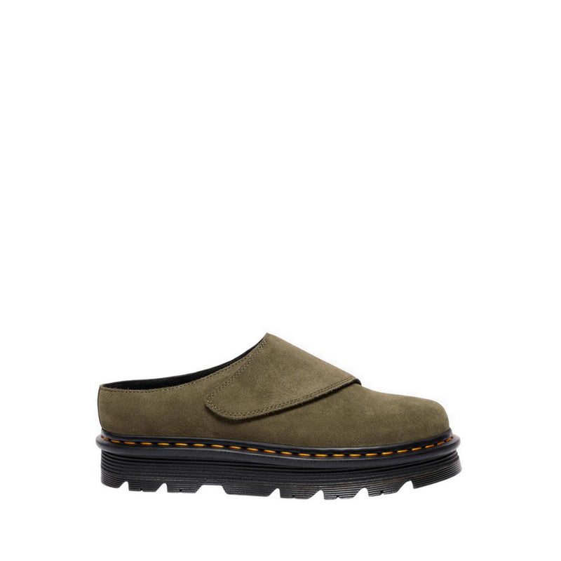 รุ่น Zebzag Anywair รองเท้าหนังกลับ Mules Unisex สี Olive